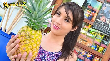 MAMACITAZ - Big Ass Colombian Teen Veronica Marin Blows And Gets Her Sweet Pussy Pounded On Cam